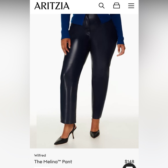 Wilfred BNWT never been worn. Size 16. Vegan leather, buttery soft. So comfy🥰 - Picture 2 of 13